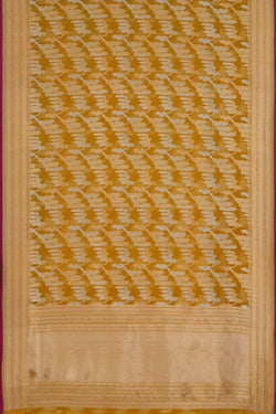 Image of Kora Silk Brocade Saree