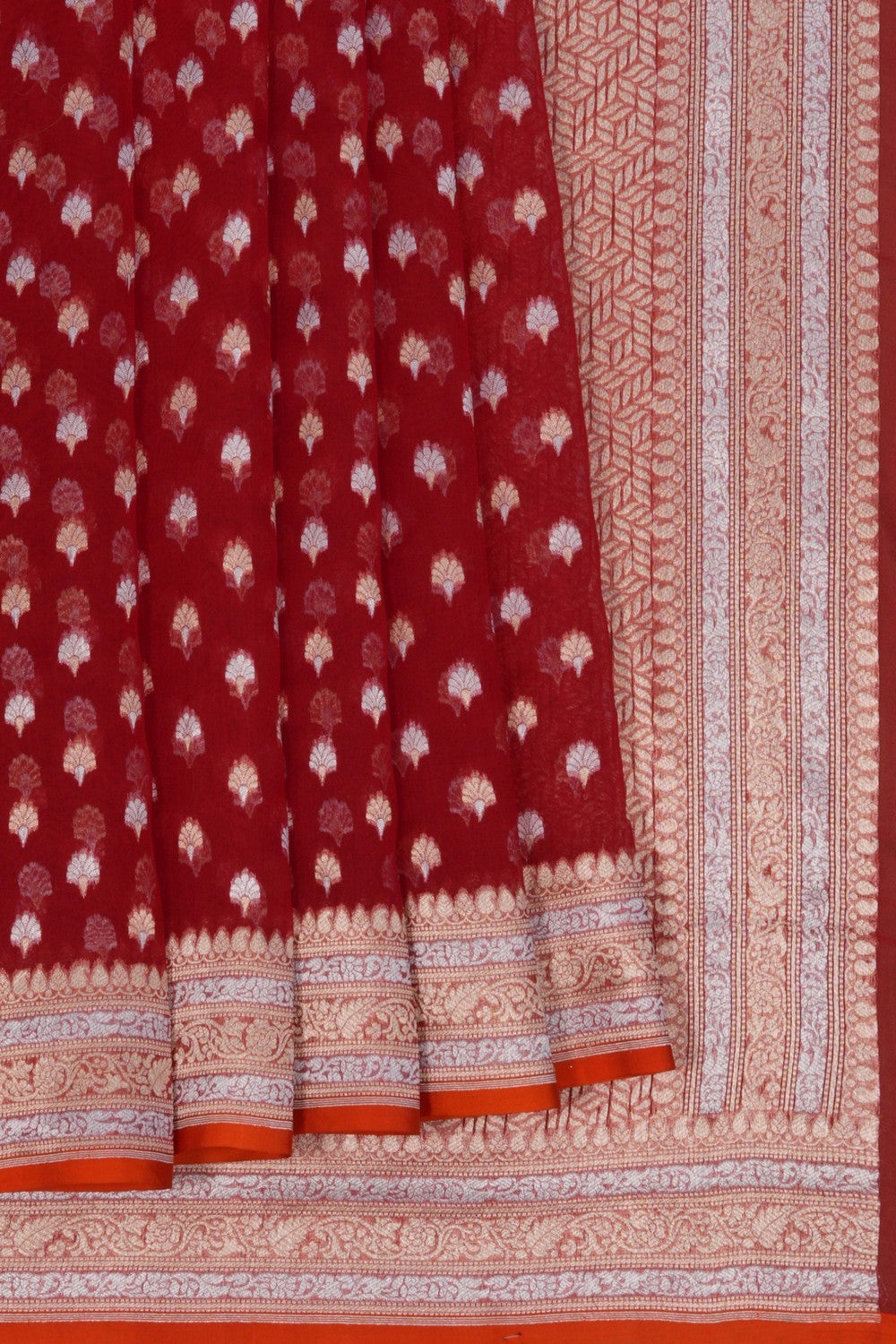 Kora Silk Brocade Saree