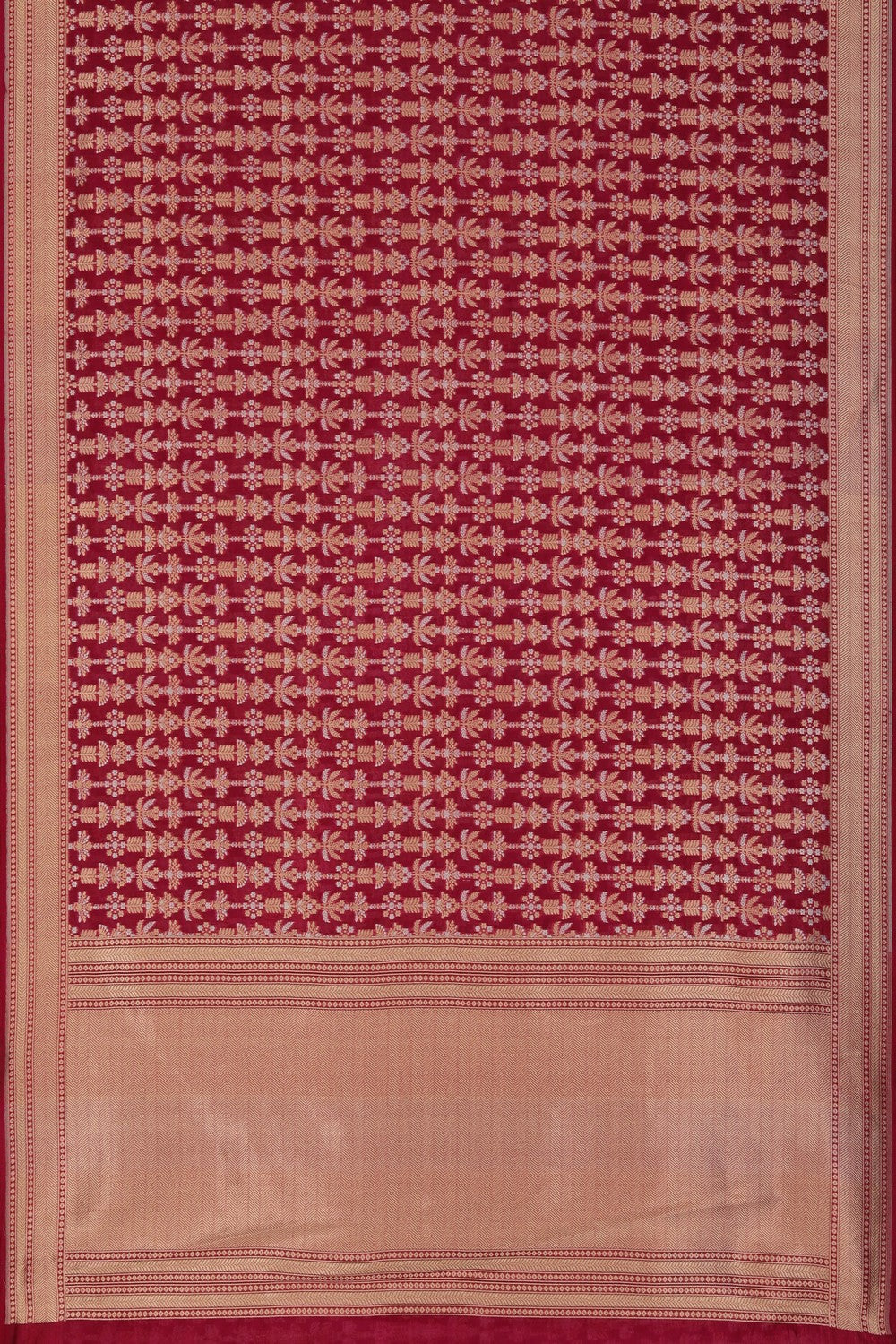 Image of Kora Silk Brocade Saree