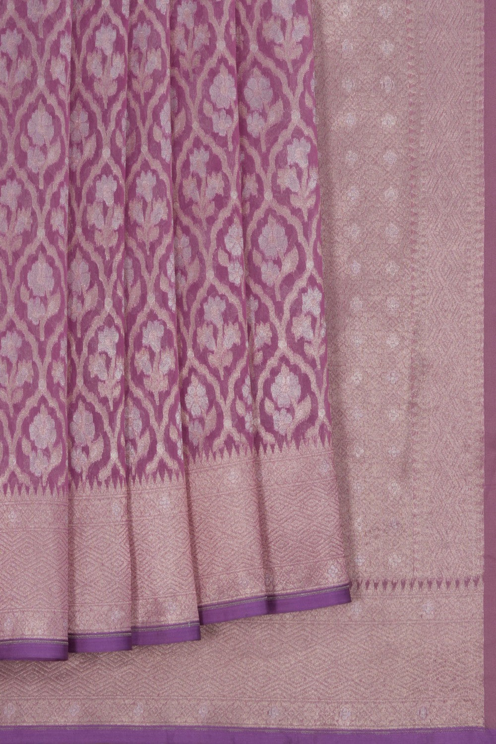 Kora Silk Brocade Saree