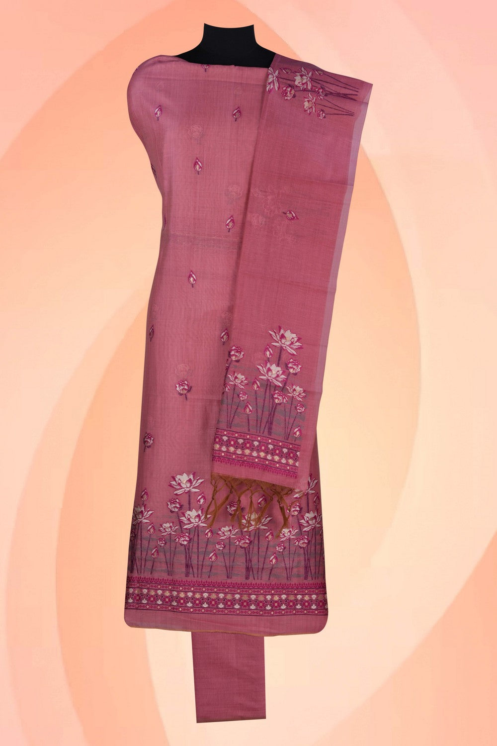 Image of Unstitched Suit Set Fabric (3 Pcs Set)