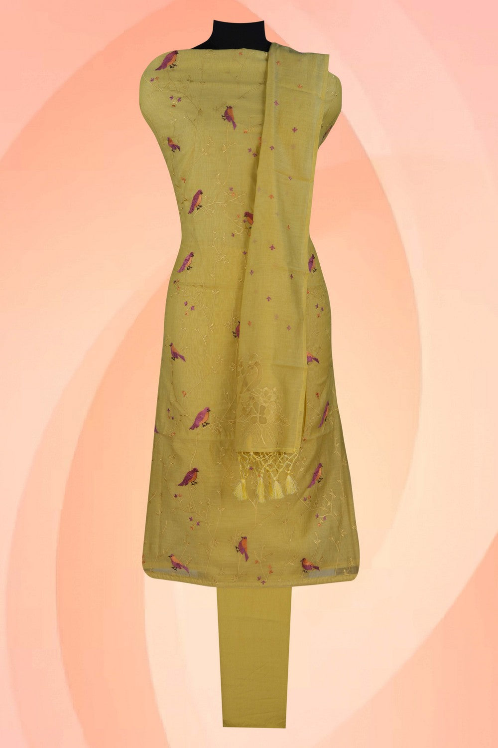 Image of Unstitched Suit Set Fabric (3 Pcs Set)