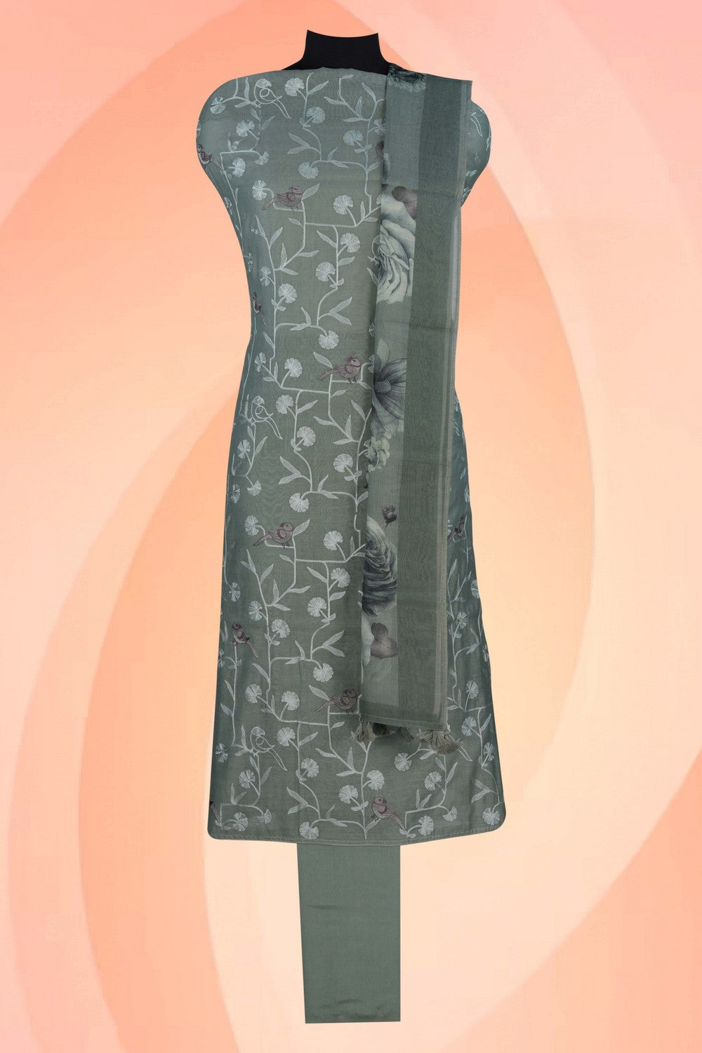 Image of Unstitched Suit Set Fabric (3 Pcs Set)