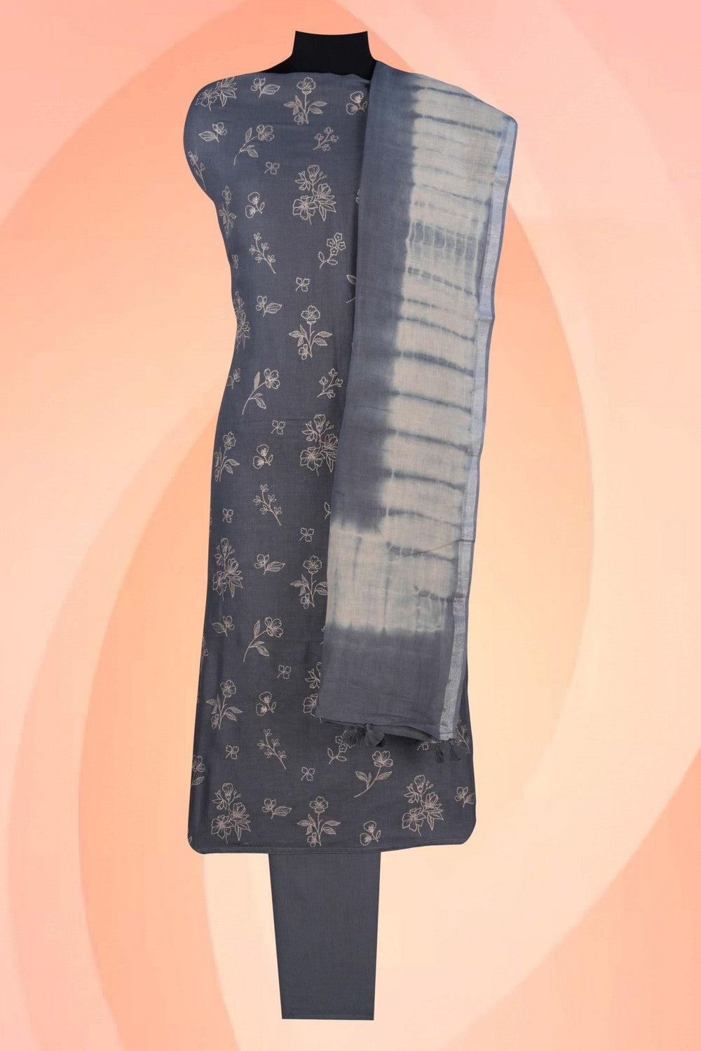 Image of Unstitched Suit Set Fabric (3 Pcs Set)