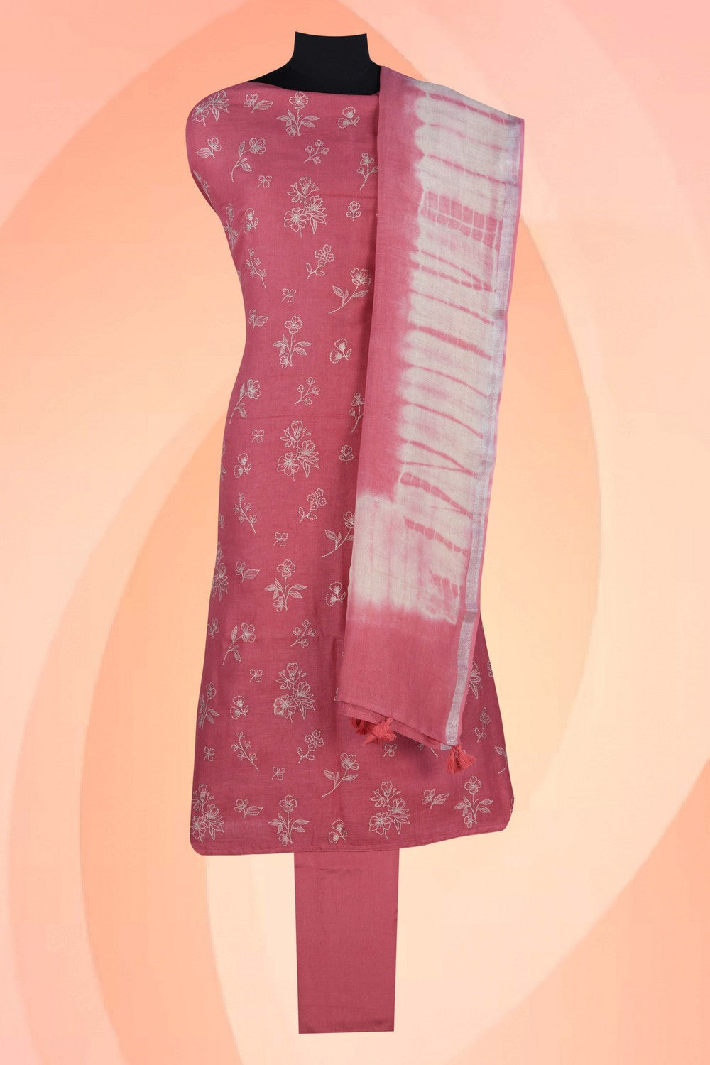 Image of Unstitched Suit Set Fabric (3 Pcs Set)