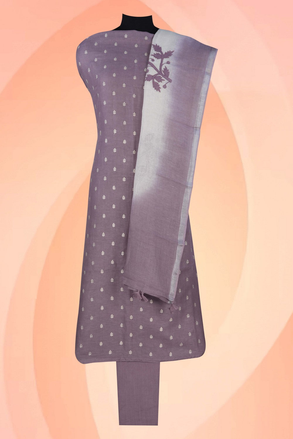 Image of Unstitched Suit Set Fabric (3 Pcs Set)