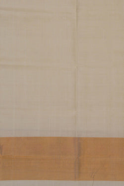 Image of Rajkot Silk Off White Saree