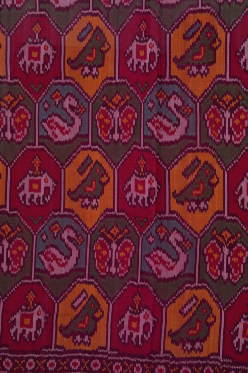 Rajkot Silk Pink Saree