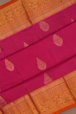 Image of South Silk Pink Saree