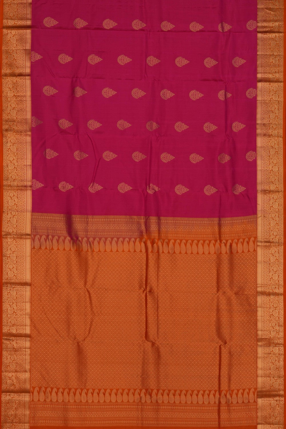 South Silk Pink Saree