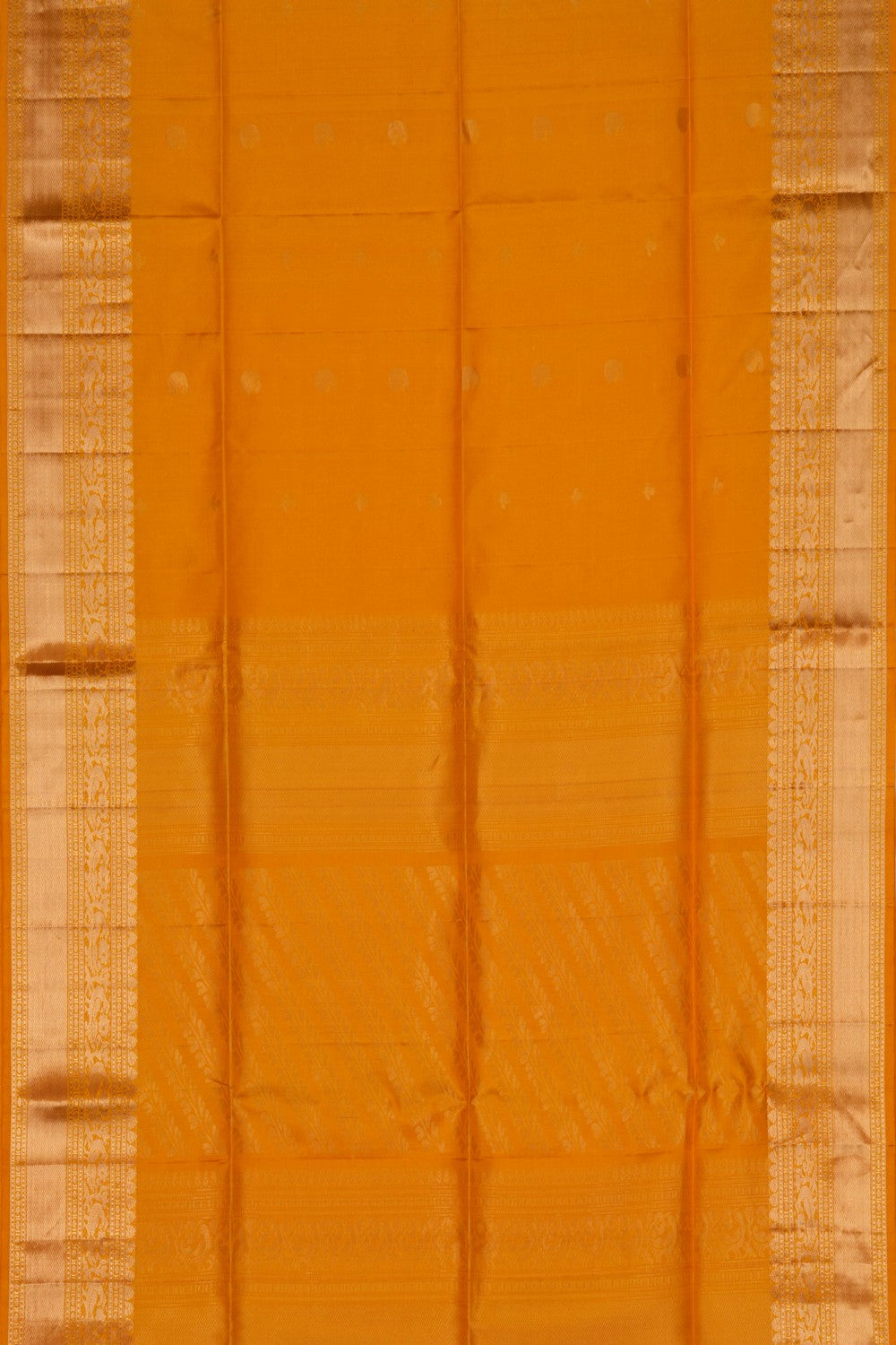 Image of South Silk Yellow Saree