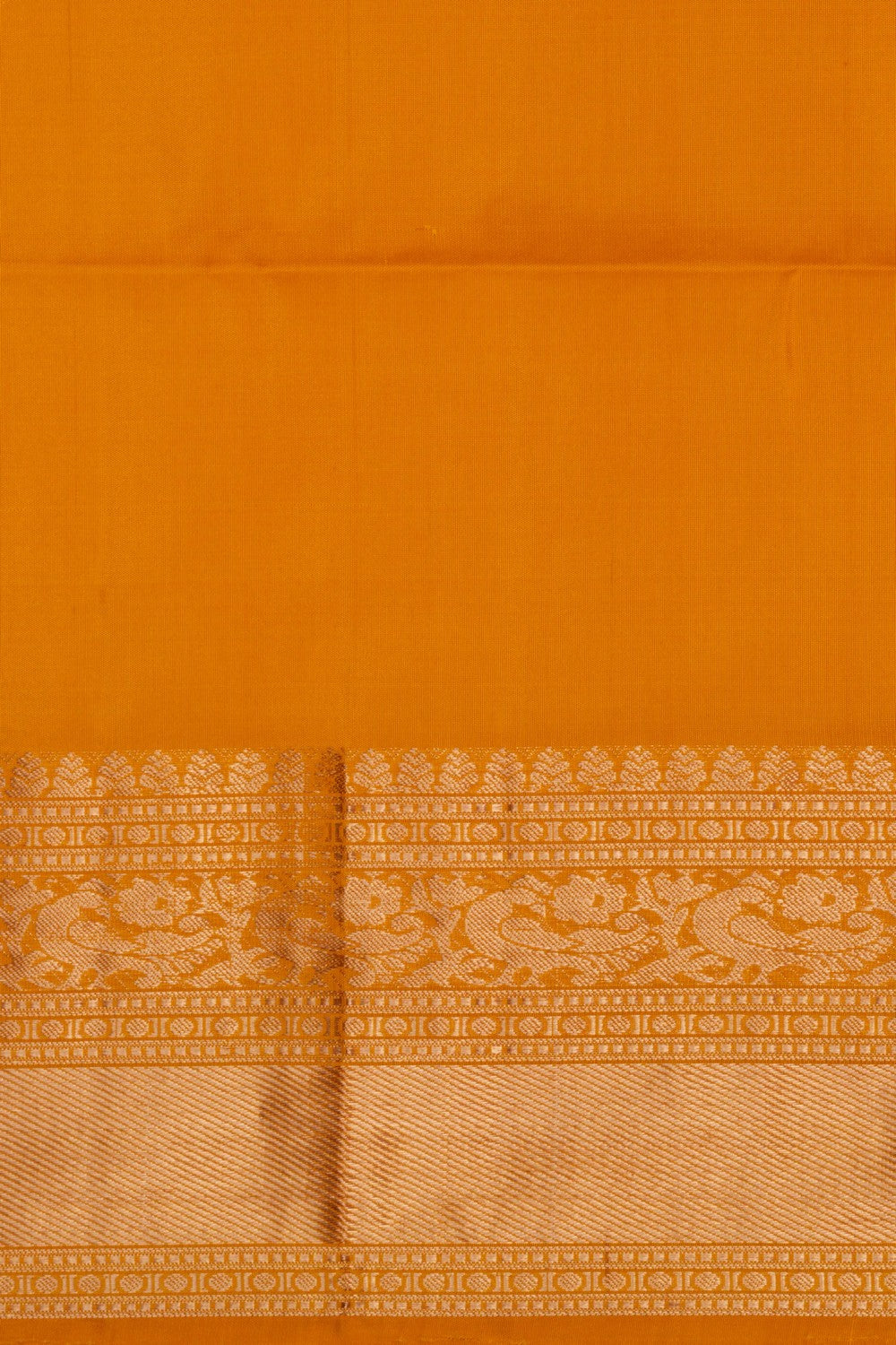 Image of South Silk Yellow Saree