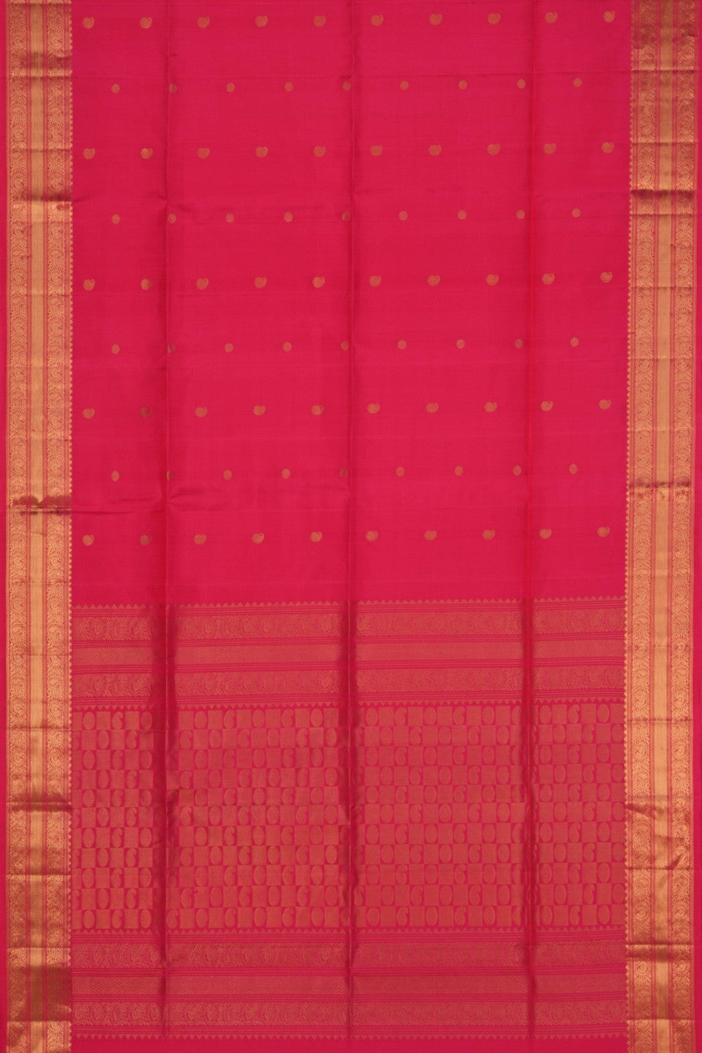 South Silk Pink Saree
