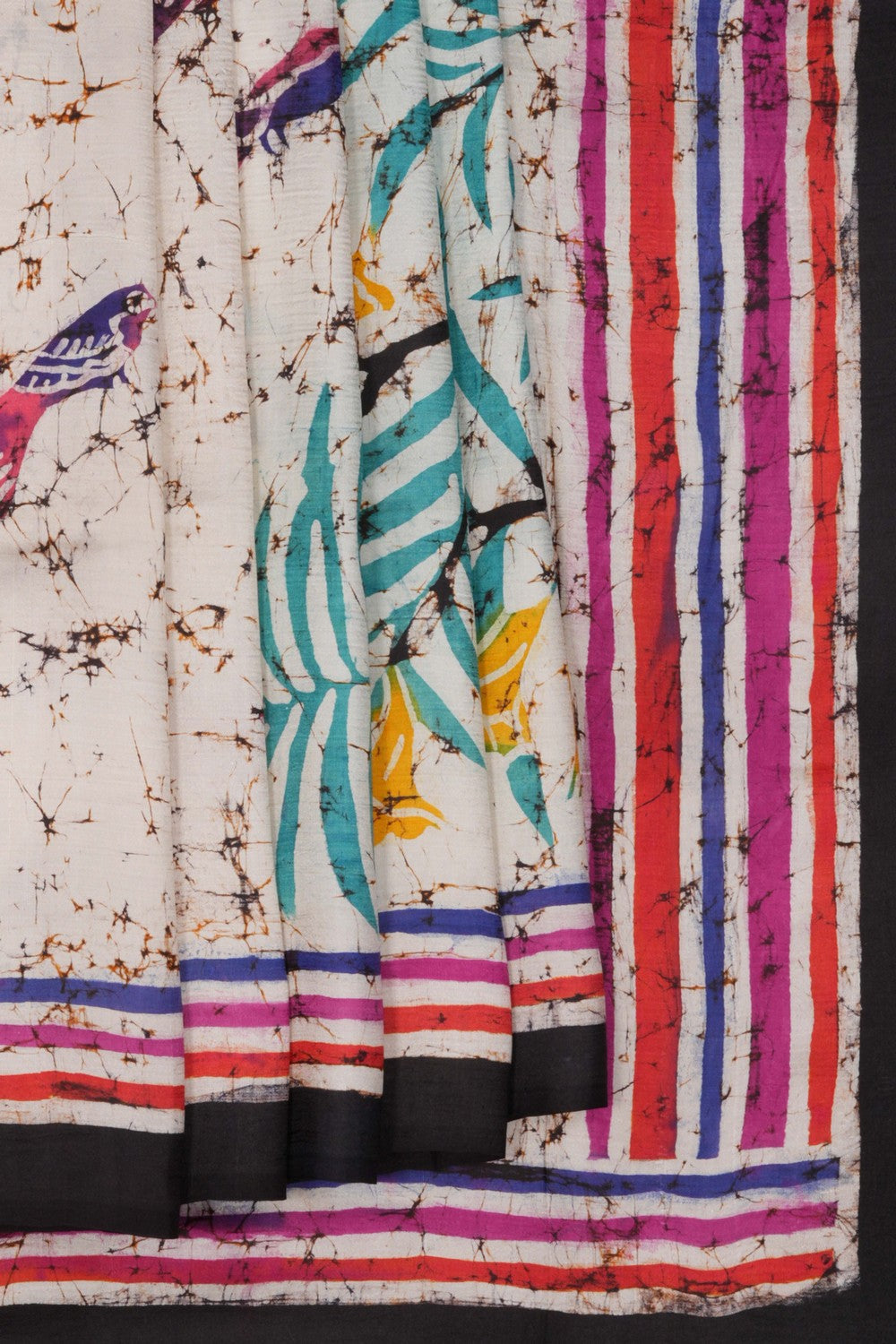 Image of Batik Print Saree