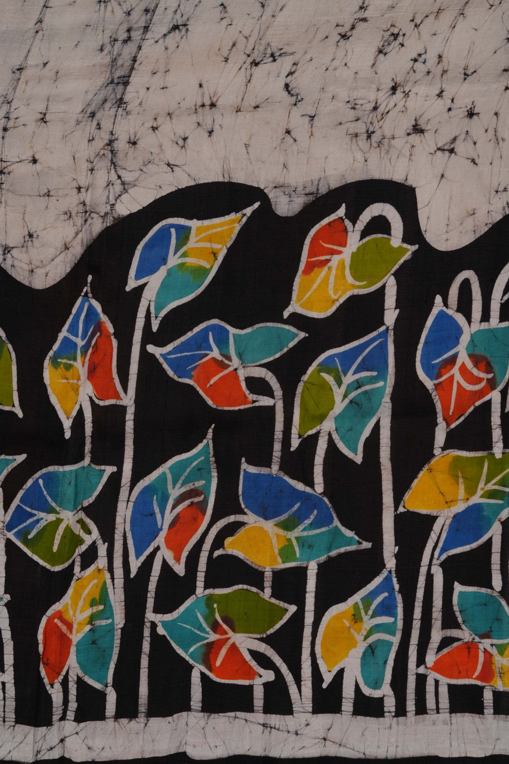 Batik Print Saree