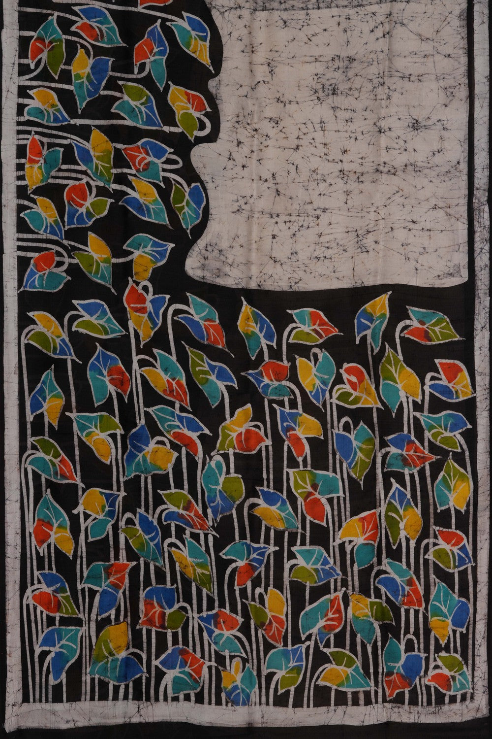 Batik Print Saree