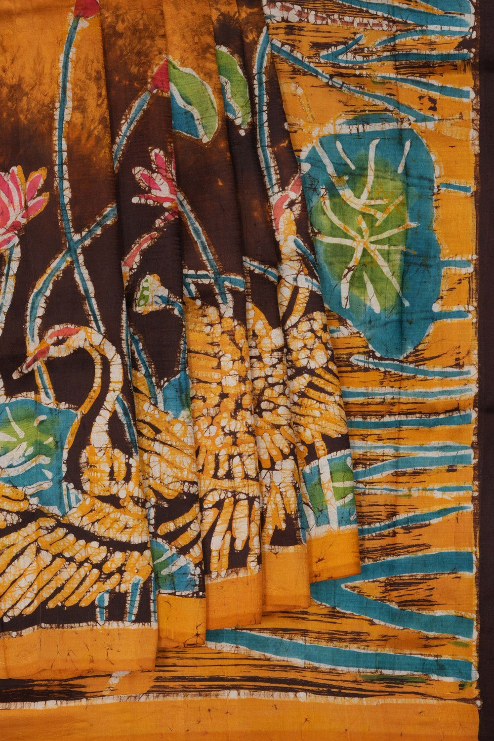 Image of Batik Print Saree