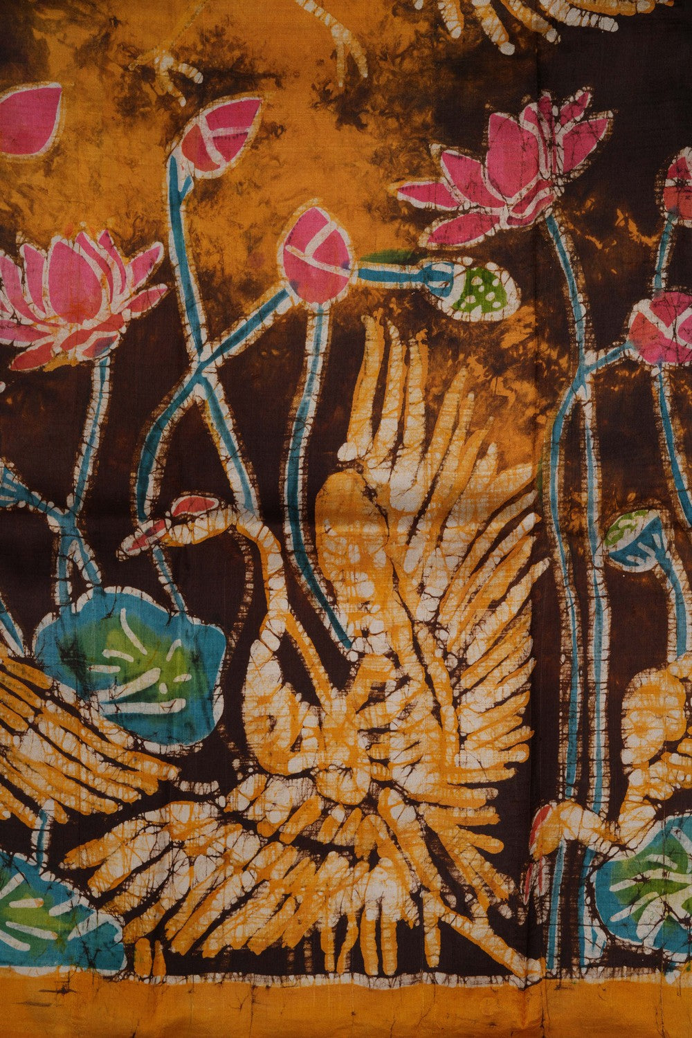 Image of Batik Print Saree