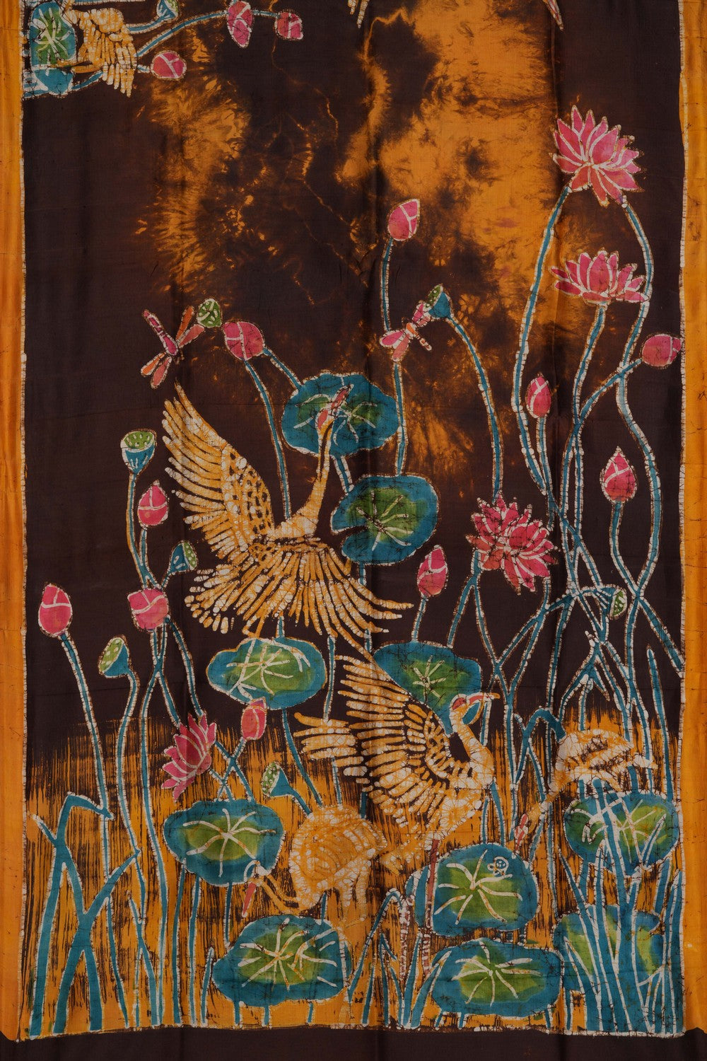 Image of Batik Print Saree