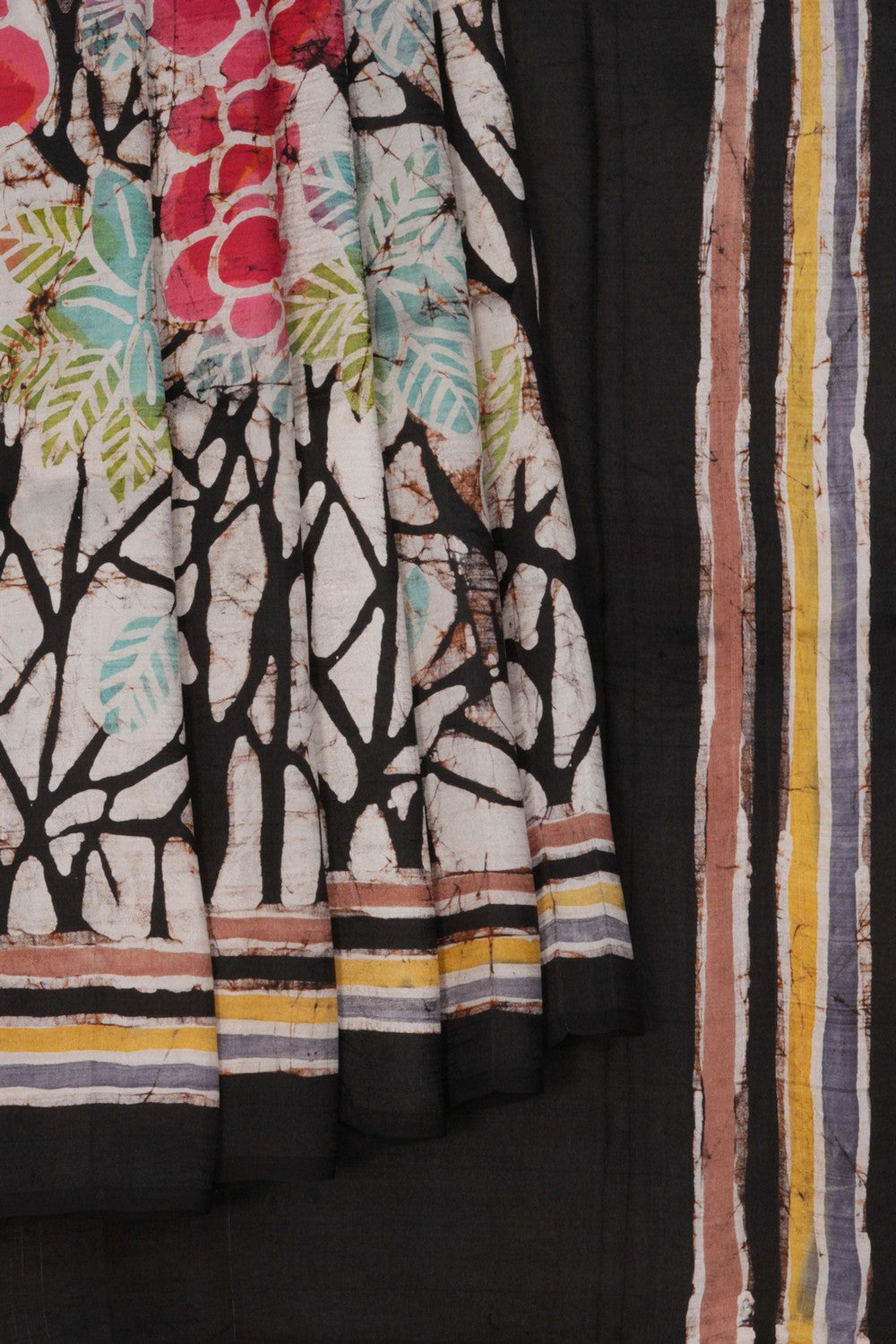 Image of Batik Print Saree