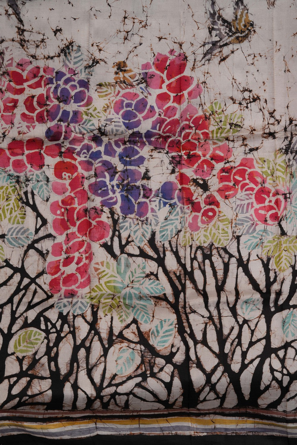 Image of Batik Print Saree