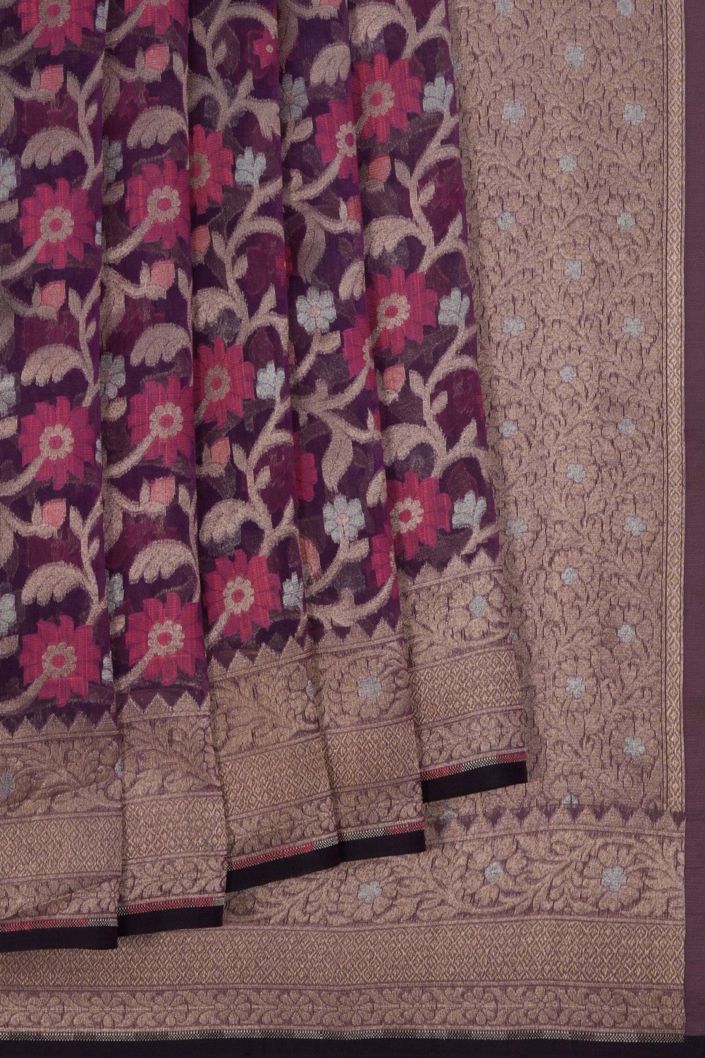 Kora Silk Brocade Saree