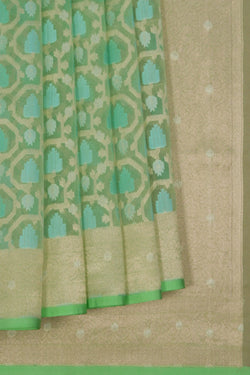 Image of Kora Silk Brocade Saree