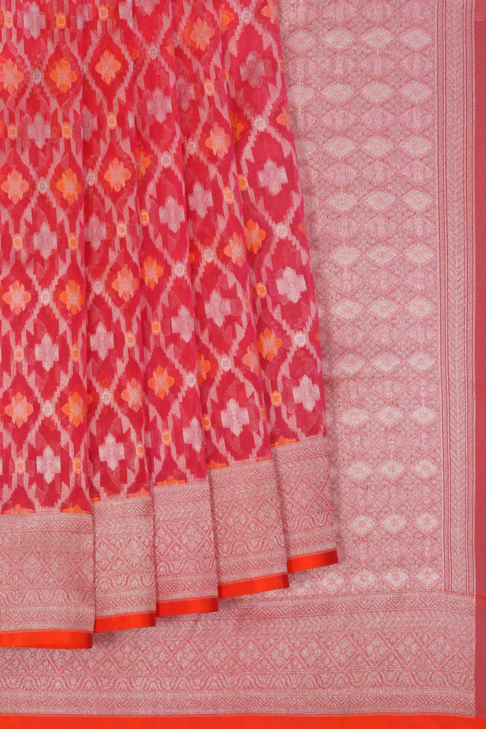 Kora Silk Brocade Saree