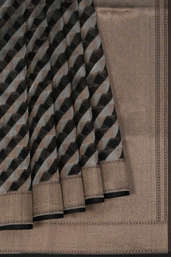 Image of Kora Silk Brocade Saree