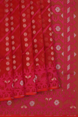 Image of Kora Silk Brocade Saree
