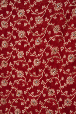 Image of Banarasi Chiffon Embroidery Saree