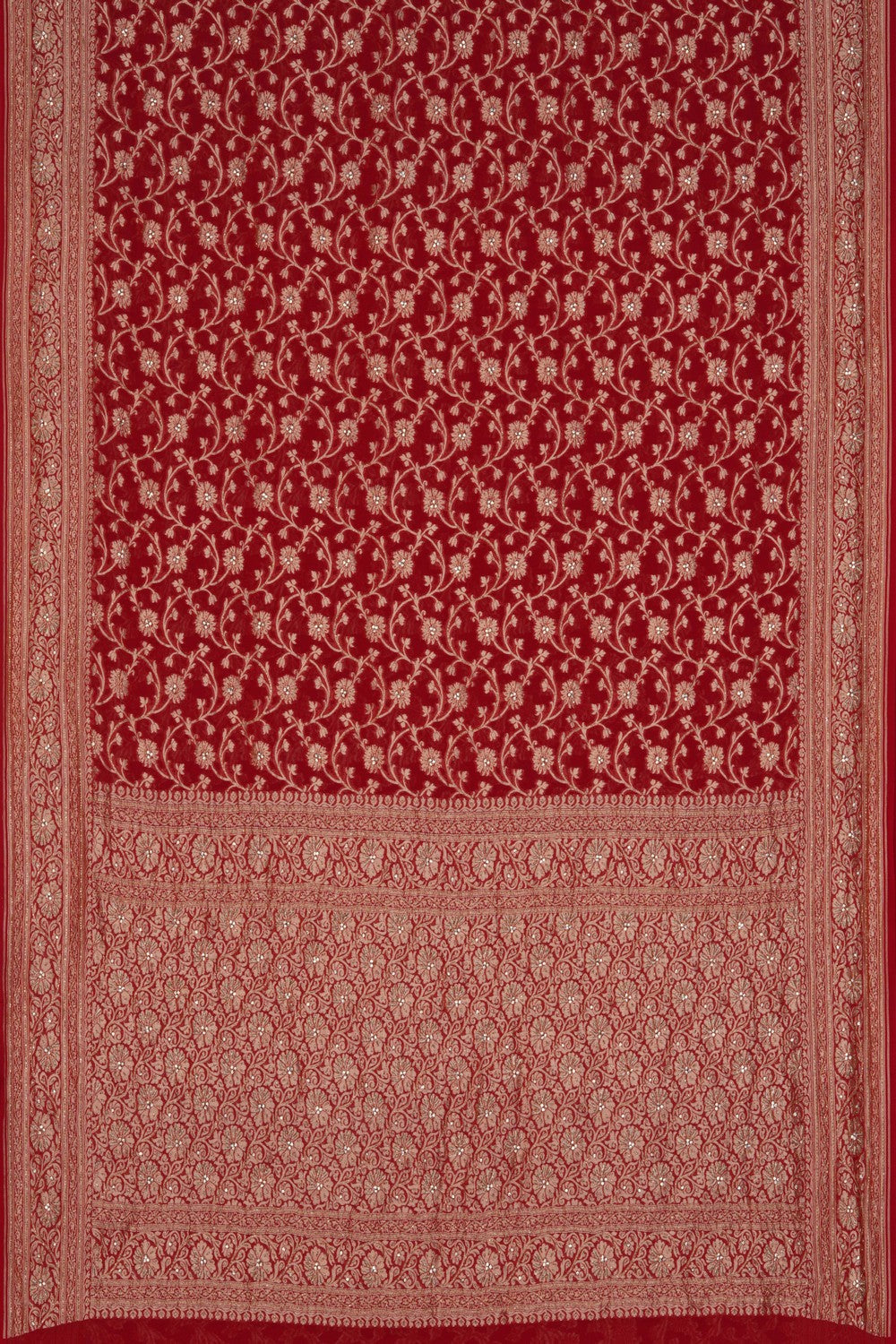 Banarasi Chiffon Embroidery Saree