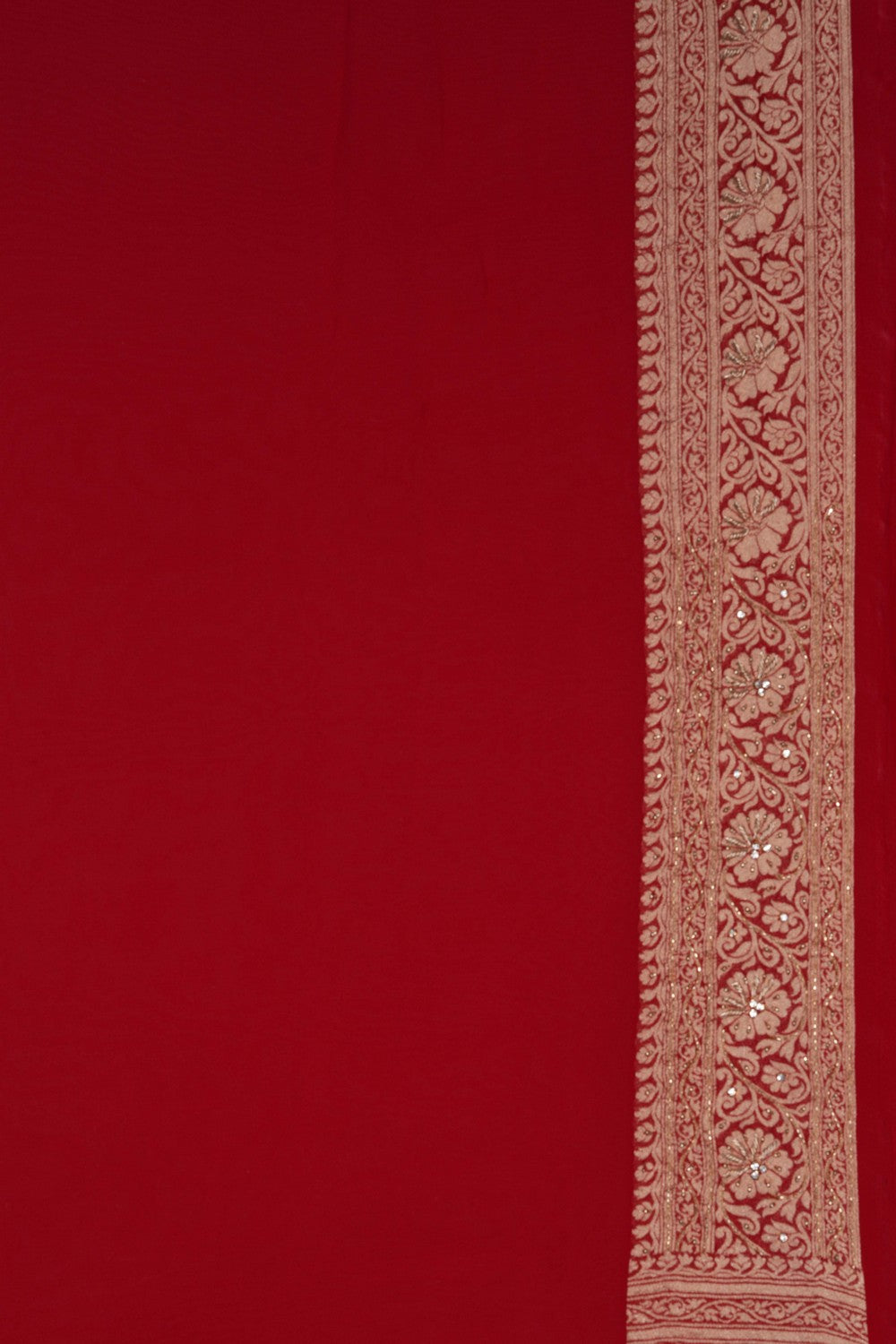 Banarasi Chiffon Embroidery Saree