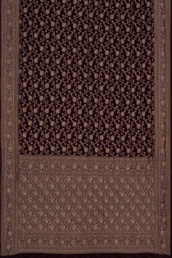 Image of Banarasi Chiffon Embroidery Saree