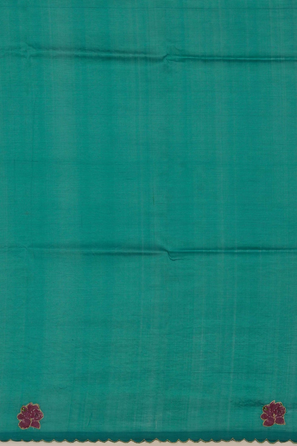 Image of Mangalgiri embroidery saree