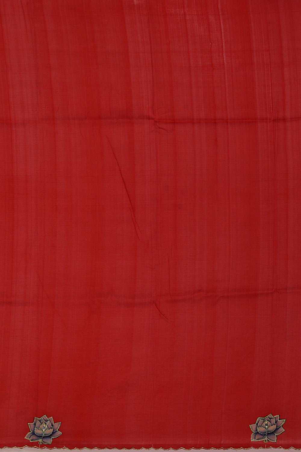 Image of Mangalgiri embroidery saree