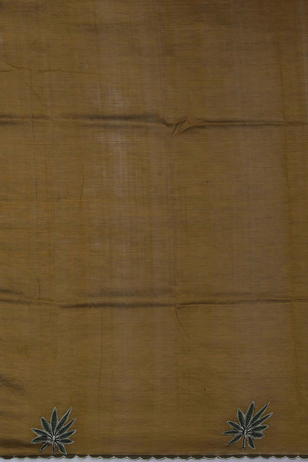 Image of Mangalgiri embroidery saree