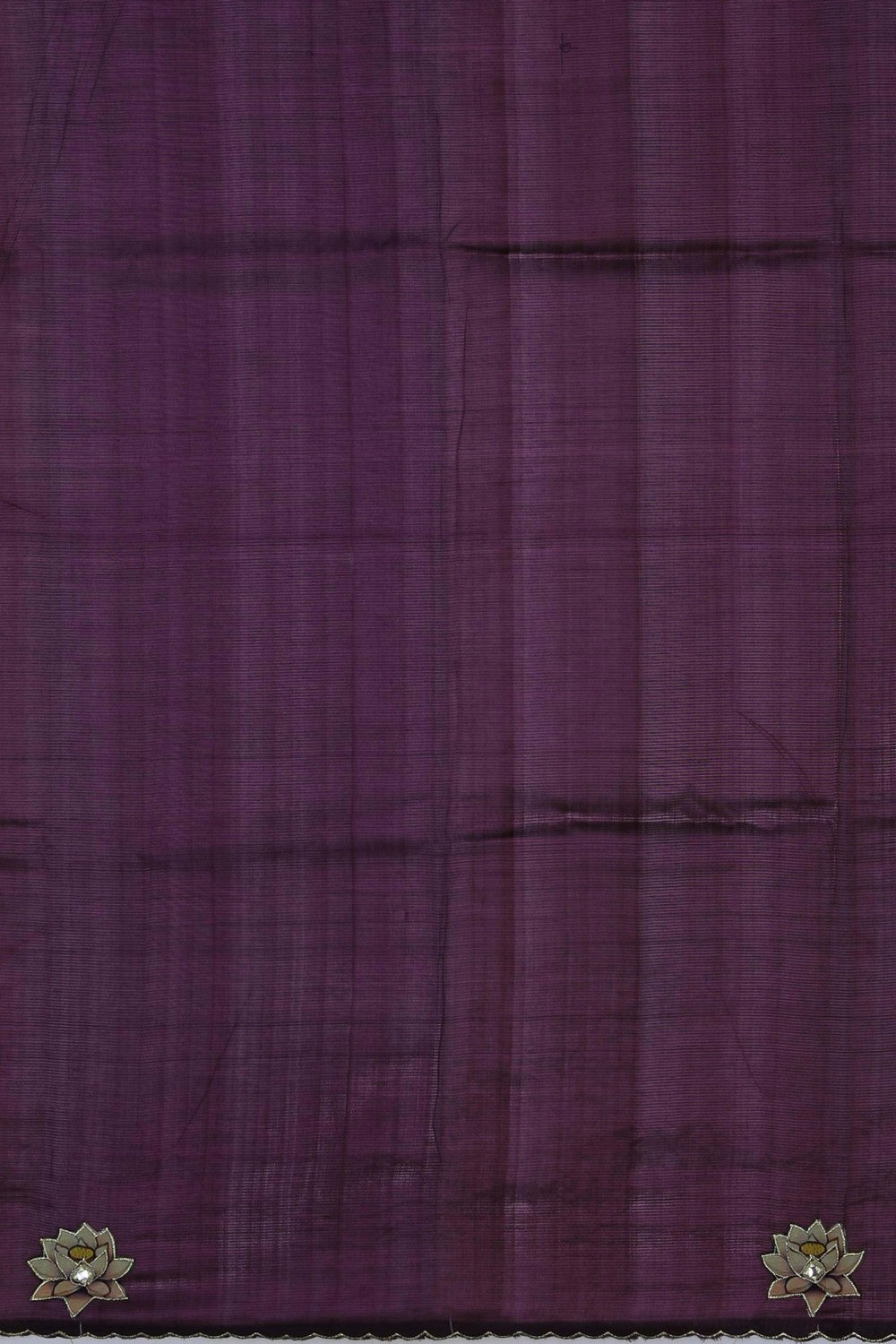 Image of Mangalgiri embroidery saree