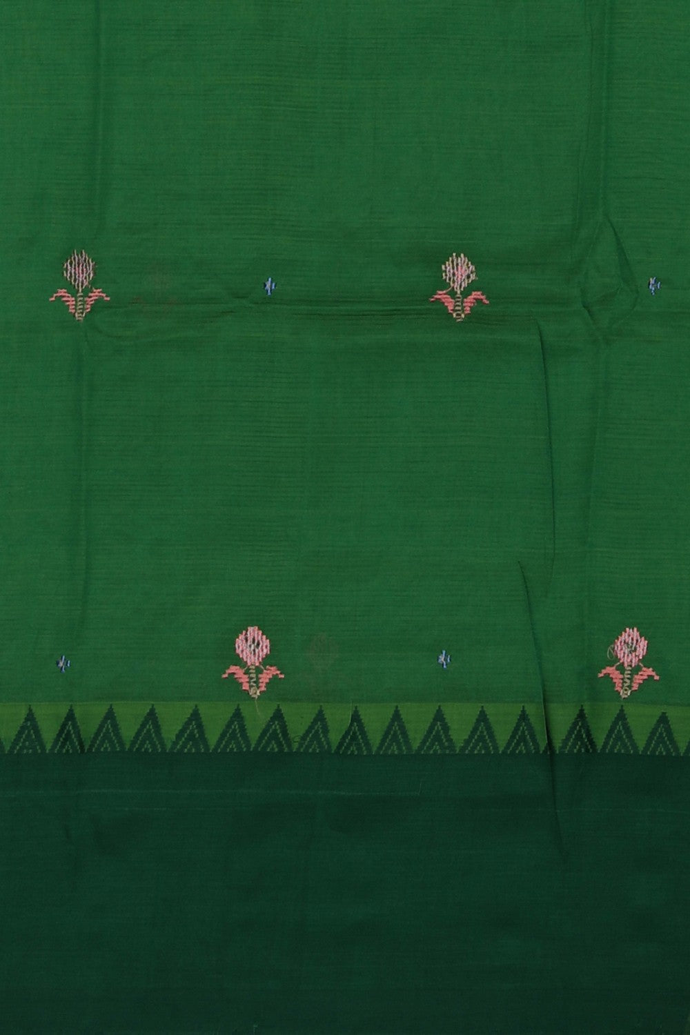 Image of Mangalgiri embroidery saree