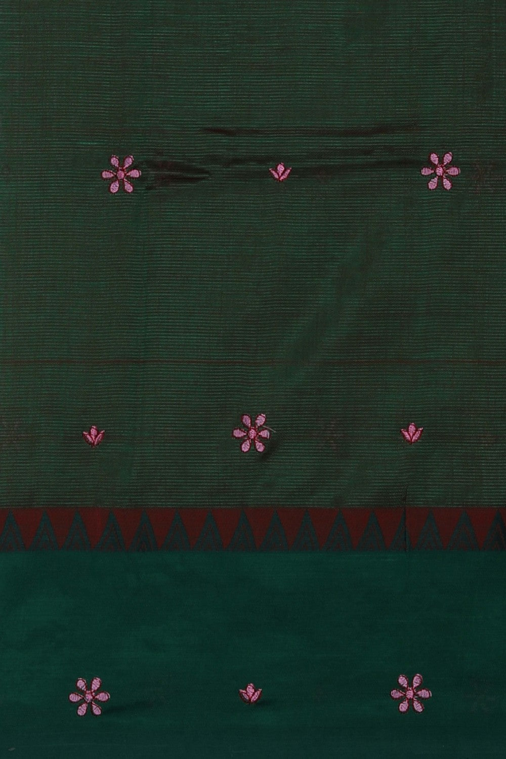 Image of Mangalgiri embroidery saree