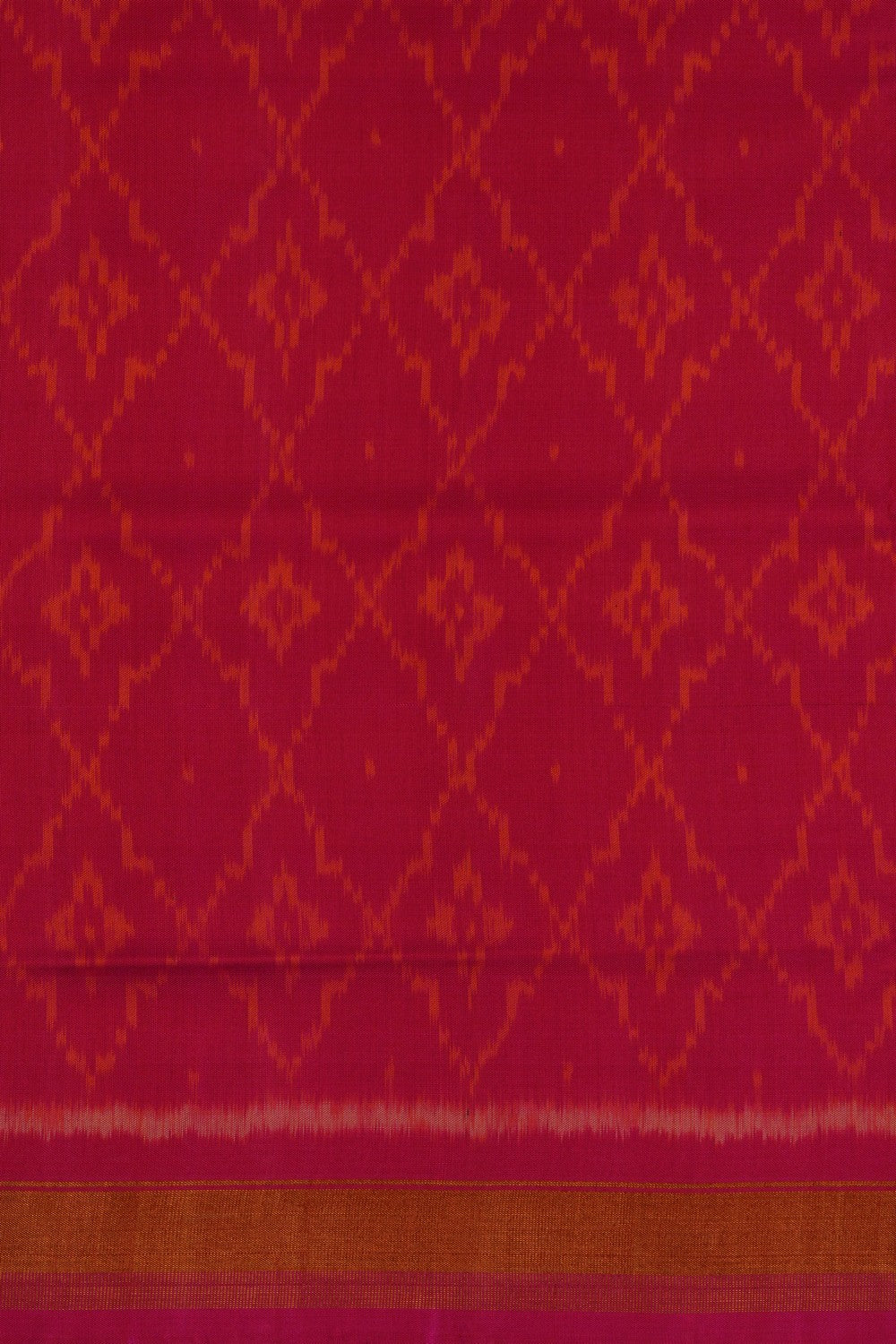 Image of Rajkot Silk Orange Saree