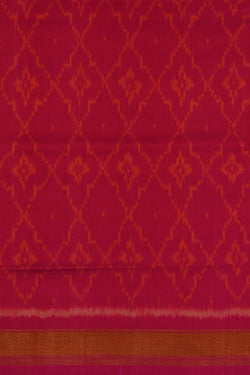 Image of Rajkot Silk Orange Saree
