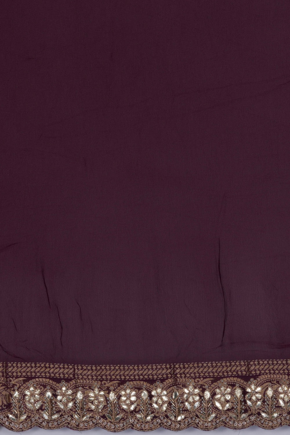 Image of A Patola Bandhani Embroidery Saree