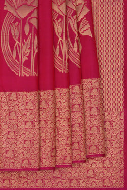 Image of South Silk Pink Saree