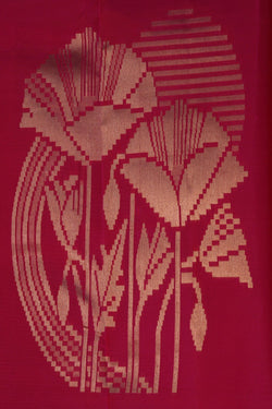 Image of South Silk Pink Saree