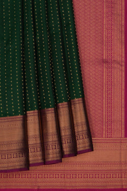 Image of South Silk Green Saree