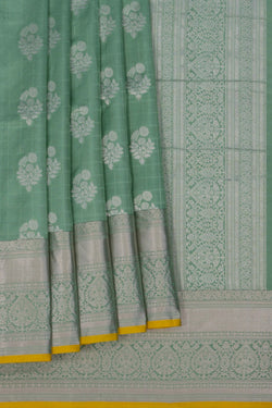 Image of South Silk Sage Green Saree