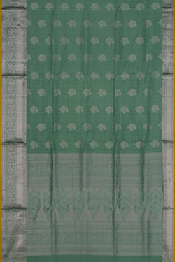 Image of South Silk Sage Green Saree