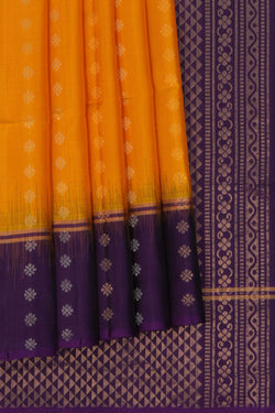 Image of South Silk Mustard Saree