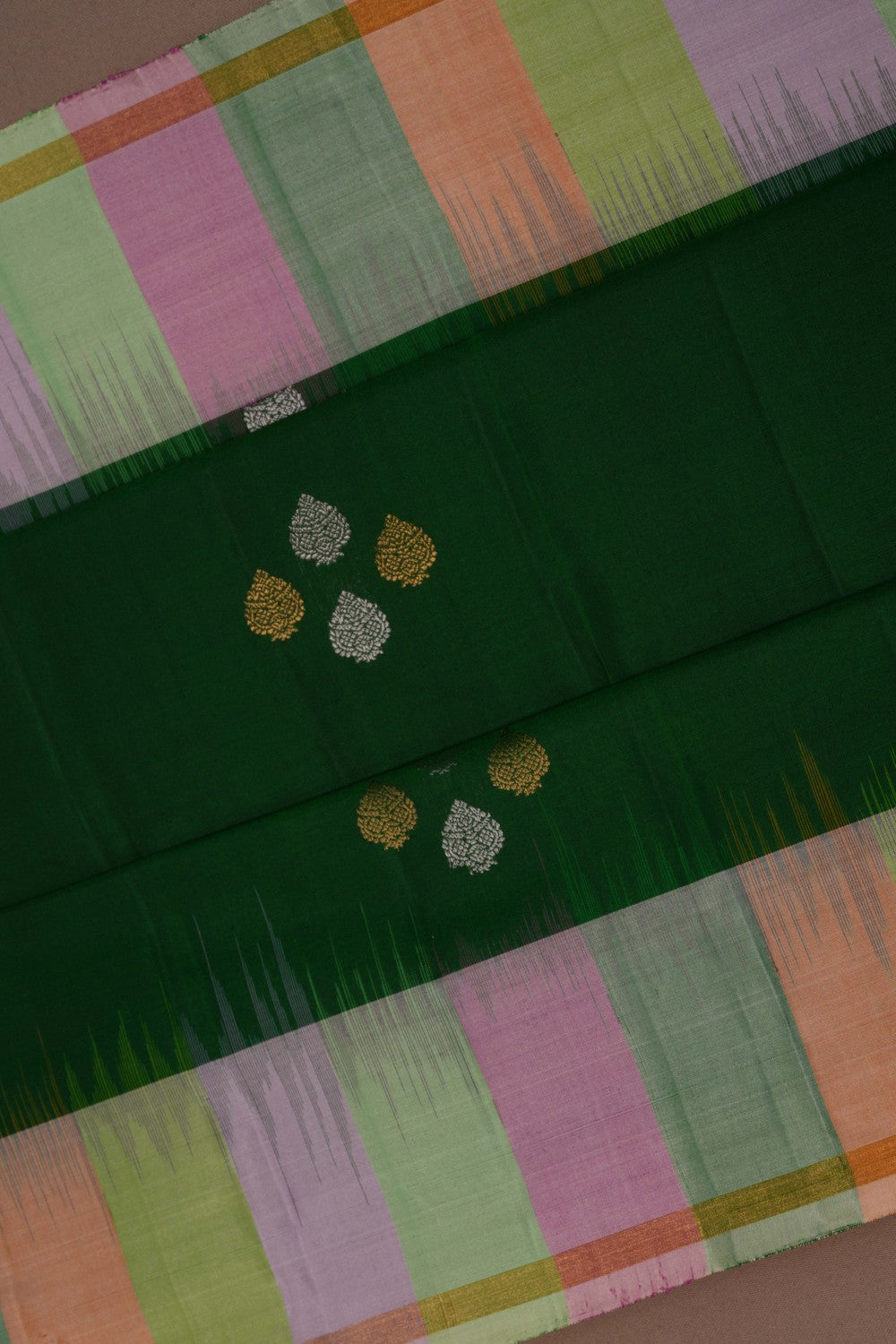 Image of South Silk Green Saree